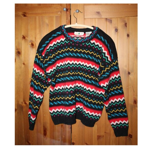 Vintage Petite Chaus Cotton Sweater SIze M Petite - Picture 2 of 9